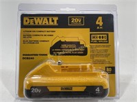 NEW DeWalt 20V Lithium Ion Compact Battery