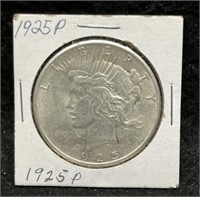 1925 P PEACE DOLLAR