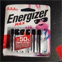 Energizer Max AAA Batteries - 6pk Alkaline Battery