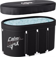 CalmMax Oval Ice Bath Tub with Cover