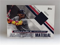 2024 Topps Ronald Acuna Jr Game Used