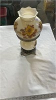 Vintage  round globe lamp ( untested).