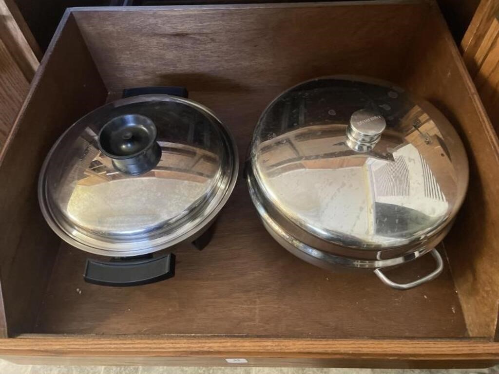FARBERWARE ELECTRIC CHAFFING DISHES