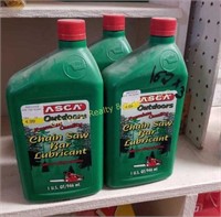 (3) Jugs of Chainsaw Bar Lubricant (#165)