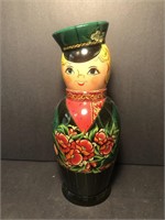 14" Such a cutie - Large wood doll