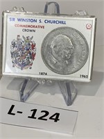 1965 Winston Churchill Commemorative Crown Coin