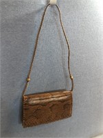 Stunning Vintage Genuine Snake Skin Purse/Bag