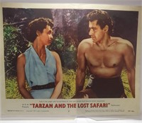 Lobby Card - 1957 Tarzan & the Lost