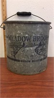 Meadow brook-vintage minnow bucket