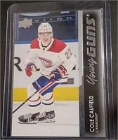 2021-22 Cole Caufield Young Guns UD Card