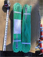 Two New 12 Ton 6 Meter Long Lifting Straps