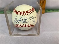 Gaylord Perry signed baseball