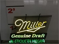 Miller Genuine Draft Neon