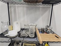 Kitchenware Shelf Lot