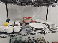 Dinning Ware shelf lot