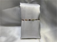 14k Yellow Gold & Multi-stone Bracelet