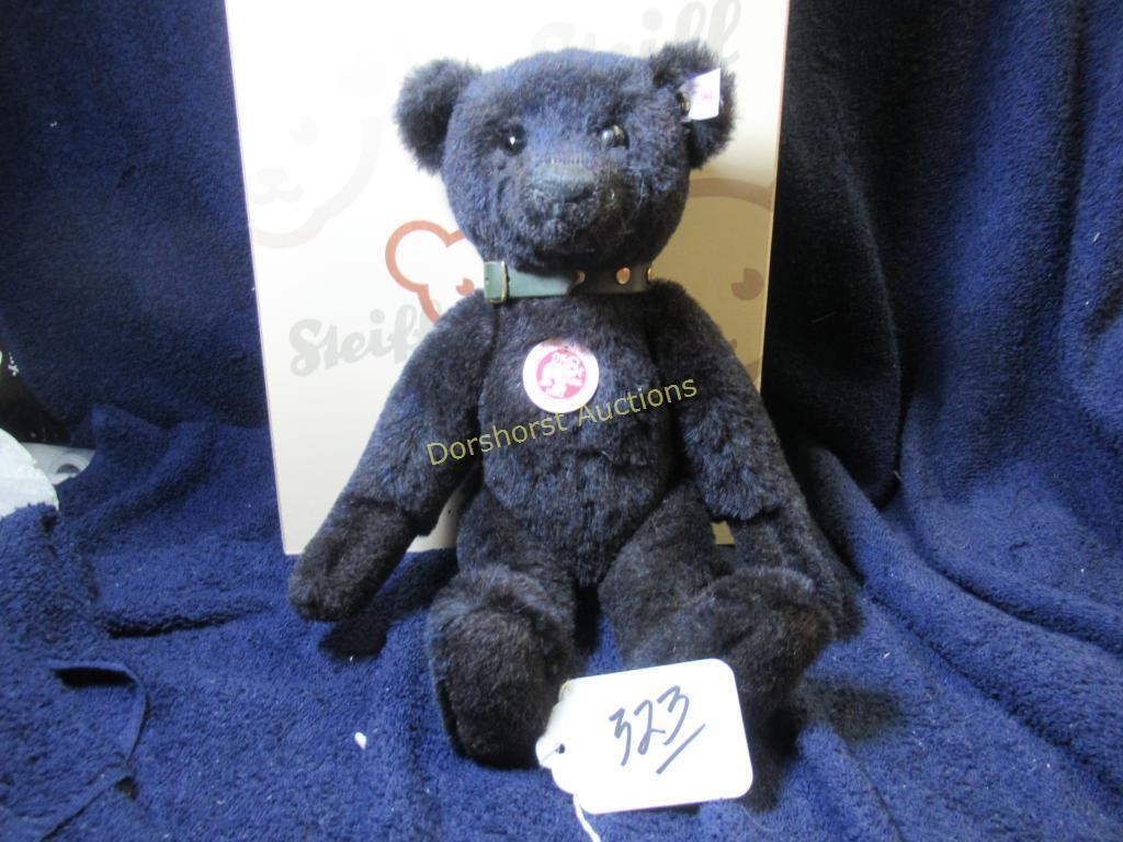 STEIFF TEDDY BEAR - EAN - W/ BOX & CERTIFICATE -