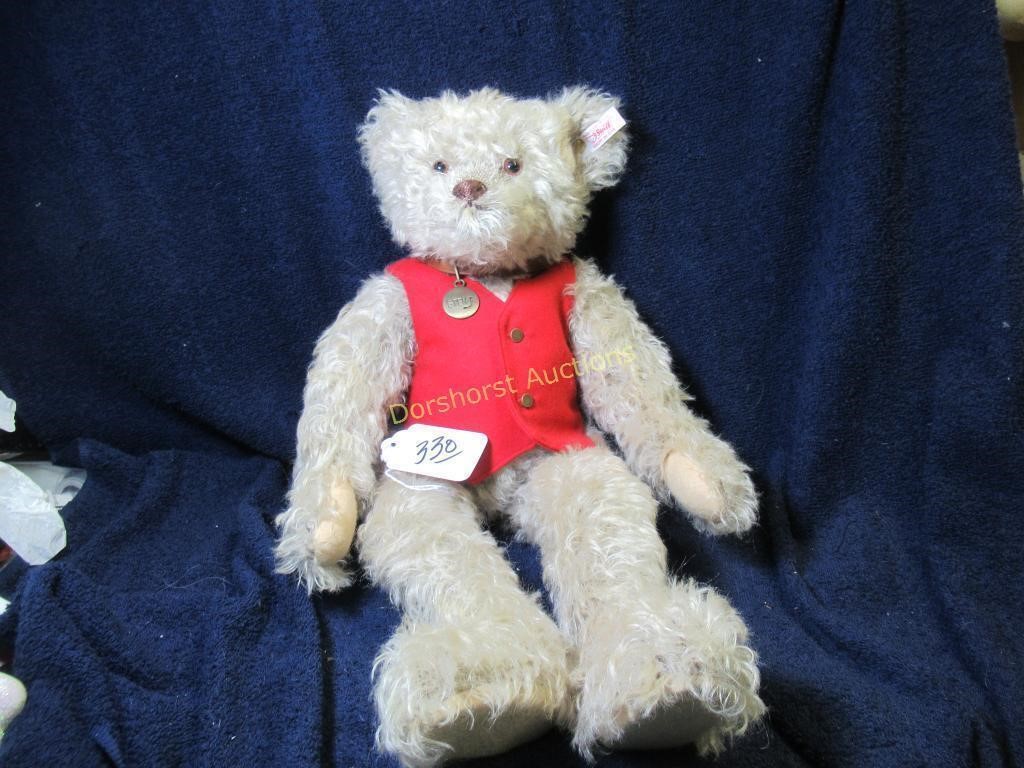 STEIFF TEDDY BEAR #669644 - RUDI - NO BOX - 20"H