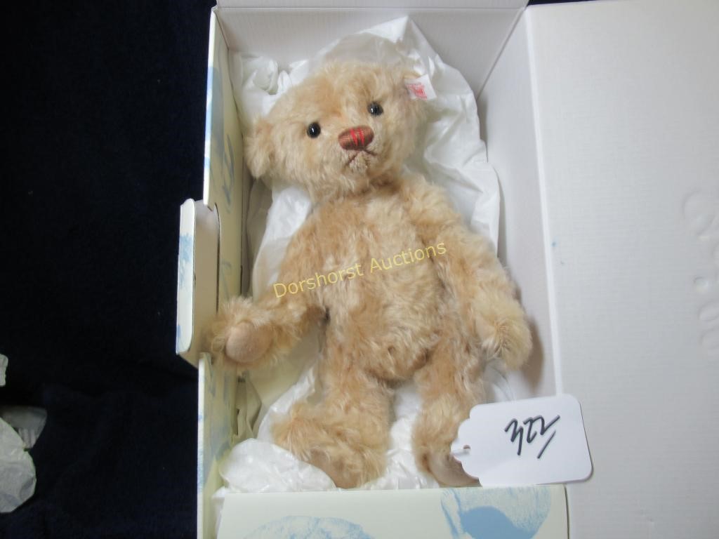 STEIFF TEDDY BEAR - KRINGEL - W/ BOX &