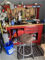Waterloo Tool Bench and Contents