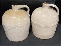 2 Stoneware Jugs.