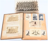 WWII US ARMY PIGEON BREEDER PHOTO ALBUM W PATCHES