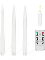MSRP $17 Set 3 Candles with Remote