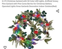 MSRP $16 Christmas Garland