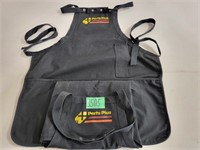 2 – Near-New Parts Plus Shop Aprons