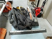 4 tool bags & squeegee