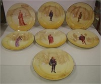 Royal Doulton Shakespeare series 7 plates