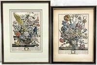 March & August Botanical Framed Art Prints