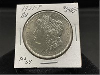 1921-P Morgan Silver Dollar