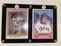 Reardon, Eckersley Baseball Cards