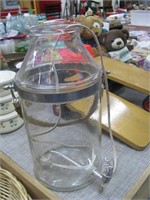 GLASS JAR 16"