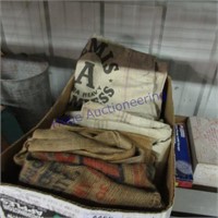 Burlap bags, canvas bags