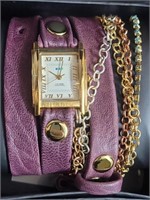 La Mer Collection Watch W/Case