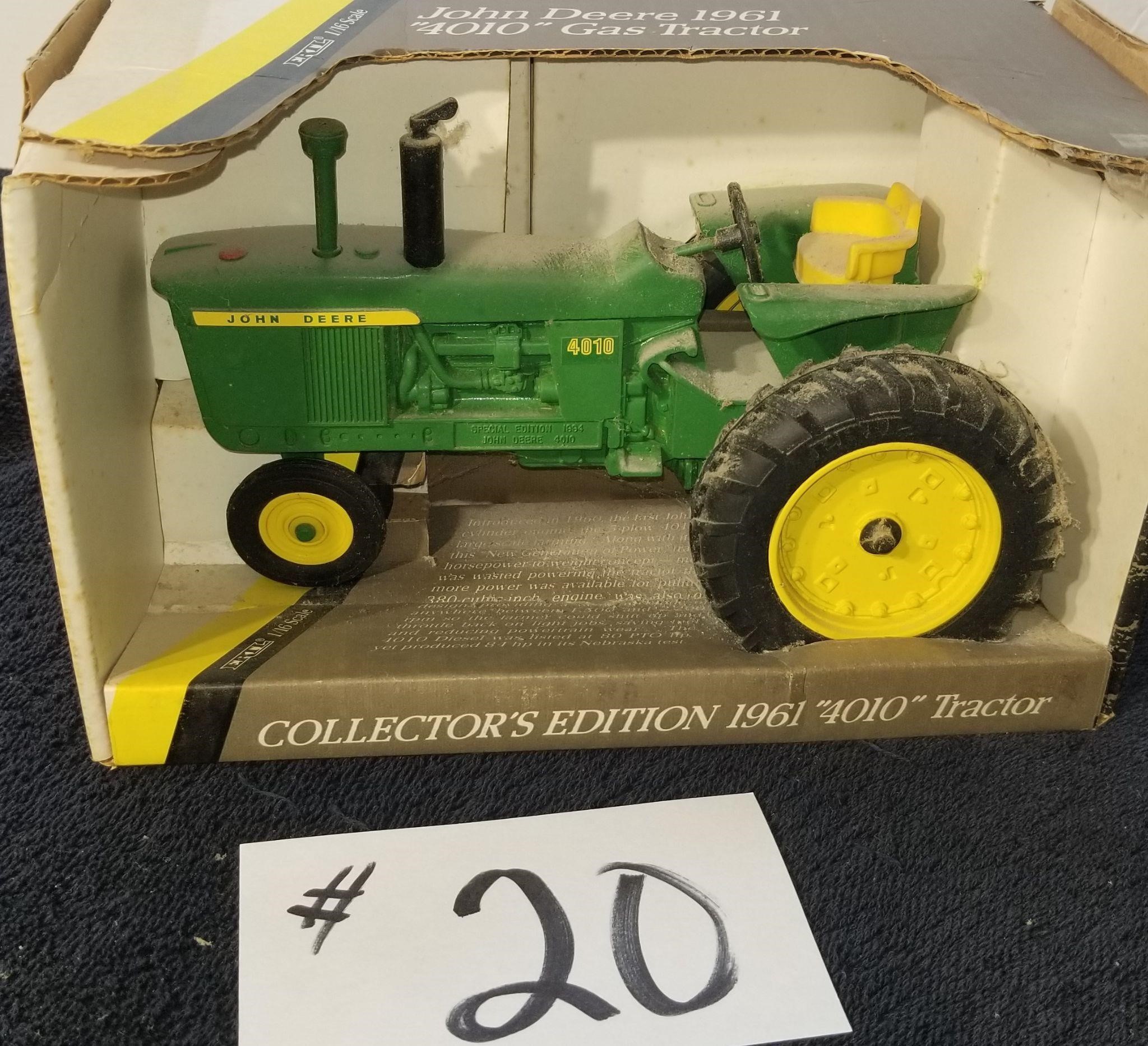 1961 4010 John Deere 1:16 scale Die Cast Tractor