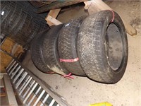 Set of 4 Bridgestone Blizzak Tires 255x55xR20 107T