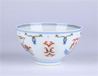 Chinese Doucai Glazed Bowl
