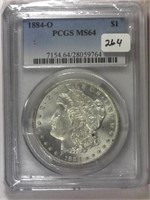 1884-O PCGS MS64 Morgan Silver Dollar