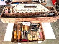 Carpenter's Box & Tools