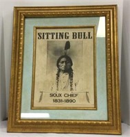 Fantastic Antique Sitting Bull Memorial Photo