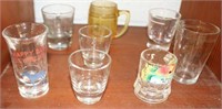 8 pc Shot Glass Collection