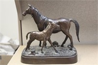 Signed Bronze Horse