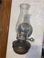 Oil lamp wall