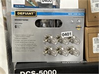 DEFIANT BED AND BATH KNOBS RETAIL $120
