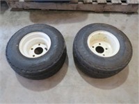 18.5-8.5-8 Tires & Rims, 5 Hole Line New