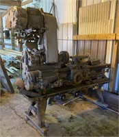 Drive All Detroit Michigan Lathe, Model 405. 7ft