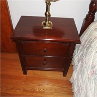 Bed Side Table/Condition is Mint/Phillips Estate